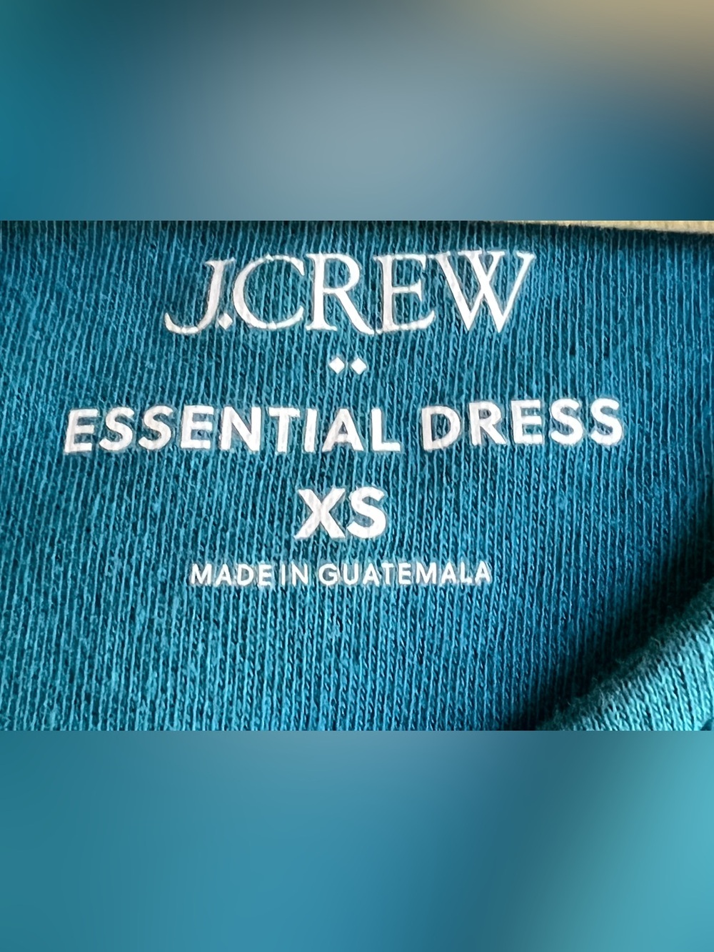 J. Crew Sleeveless Turquoise Shift Dress - Picture 4 of 6